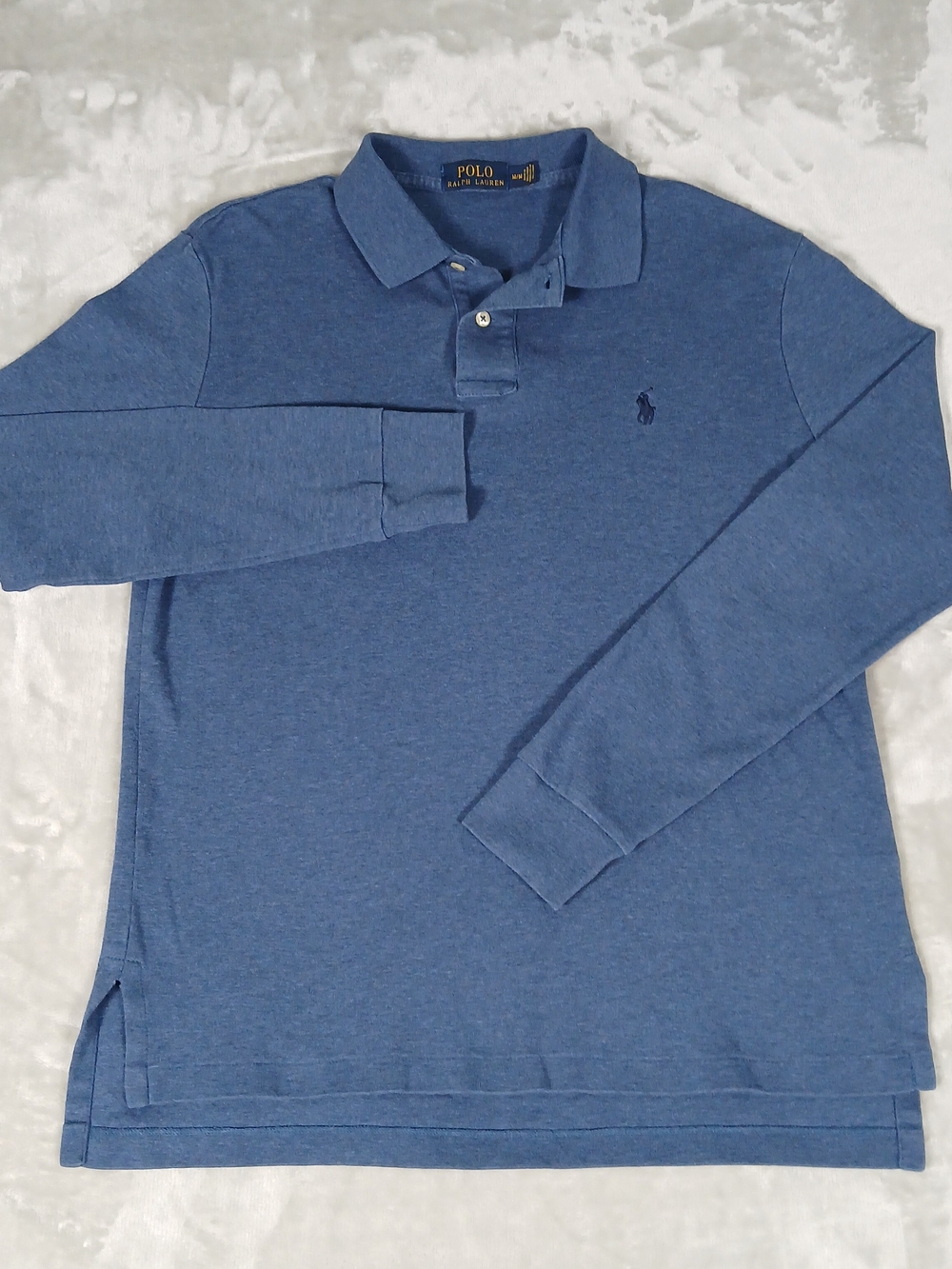 Polo Ralph Lauren Long Sleeve Polo Shirt M Men's Blue
